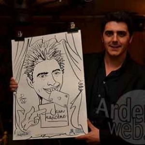 Caricature de Ben par Jean-Marie Lesage - photo 3722