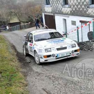 Van Woensel et sa Ford Sierra Rs Cosworth- 63