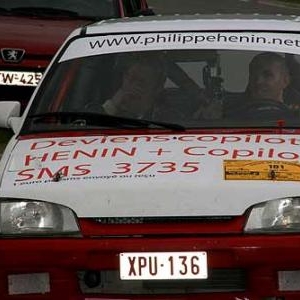  Philippe Henin au  rallye de la Famenne ce 24 Aout