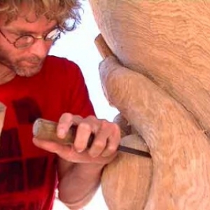 Christophe Deman, sculpteur sur bois