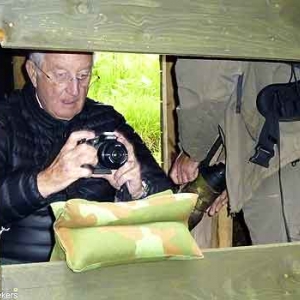 Notre Roi Albert II photographie les blaireaux Notre Roi Albert II photographie les blaireaux