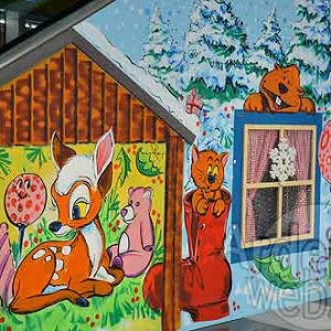 LUXEMBOURG-vitrine de noel de Jean-Marie Lesage -2274