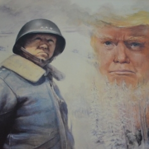  Patton , Trump Rembering. Printings by Marie-Elise.