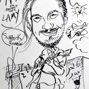 Caricature Schaeck Romain Caricature Schaeck Romain