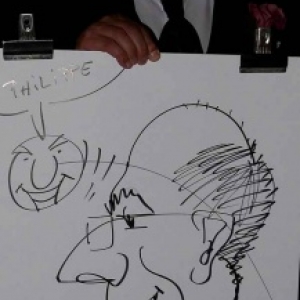 Caricature mariage LEMAITRE-TOUSSAINT Caricature mariage LEMAITRE-TOUSSAINT