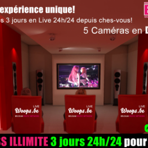 5 camera sur le salon Eros de Liege