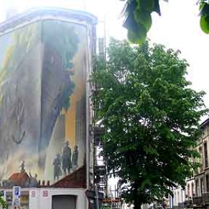 fresque,francois,schuiten,alexandre,obolensky,ixelles, fresque,francois,schuiten,alexandre,obolensky,ixelles,