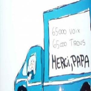 merci papa pour les 65.000 trous