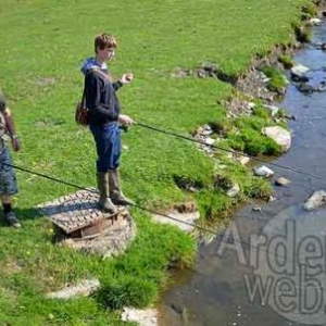 Concours de pêche à la truite sur la Wiltz