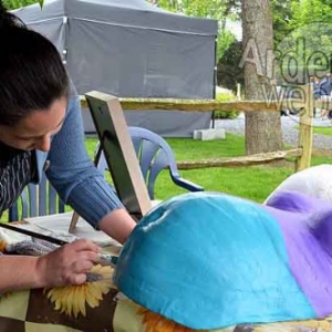 Achouffe, village des artistes 2017-photo 3692 Achouffe, village des artistes 2017-photo 3692