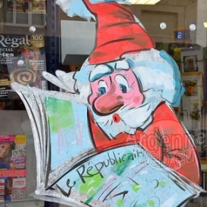 vitrine de noel de Jean-Marie Lesage -1973