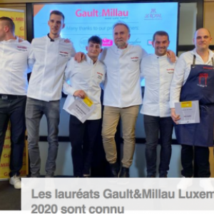 Les laureats Gault&Millau Luxembourg 2020 sont connu
