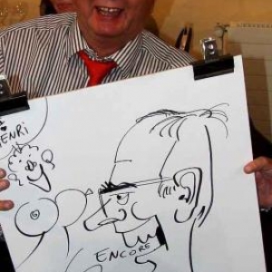 Caricatures pour les 60 ans de Henri ROEMER - photo 8633