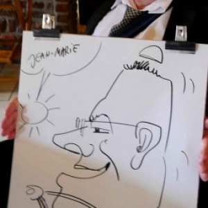 Caricature mariage LEMAITRE-TOUSSAINT Caricature mariage LEMAITRE-TOUSSAINT