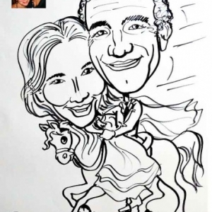 Animation caricature mariage Animation caricature mariage