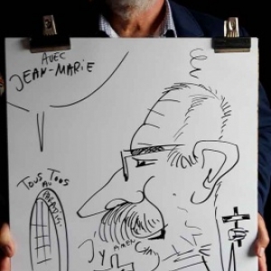 Caricature mariage LEMAITRE-TOUSSAINT Caricature mariage LEMAITRE-TOUSSAINT