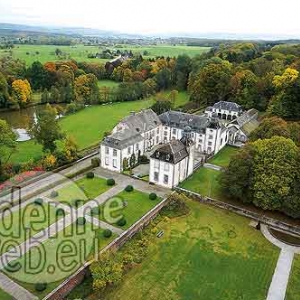 Chateau de Deulin, aerovue de Michel Lambion