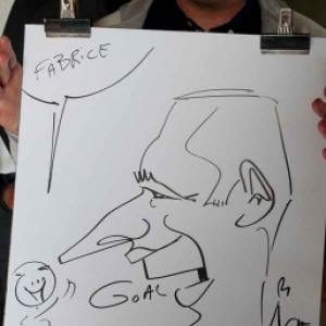 Caricature mariage LEMAITRE-TOUSSAINT Caricature mariage LEMAITRE-TOUSSAINT