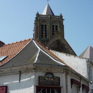 Cassel : Clocher de l eglise Cassel : Clocher de l eglise