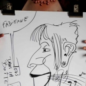 Caricature mariage LEMAITRE-TOUSSAINT Caricature mariage LEMAITRE-TOUSSAINT