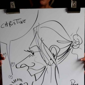 Caricature mariage LEMAITRE-TOUSSAINT Caricature mariage LEMAITRE-TOUSSAINT