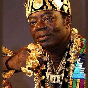 Le souverain africain " Céphas Togbui Bansah" du Ghana en visite à Longchamps