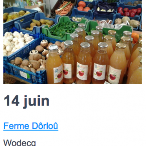  Eat local  14 juin