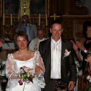 mariage  Anne-Francoise et de Leonard Michael Jacqmin 