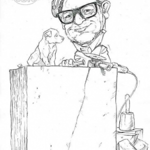 caricature de Pierre CLOSSET par Olivier Claudon