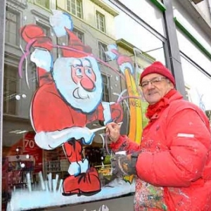 finition du dessin par Jean-Marie Lesageau fin pinceau blanc