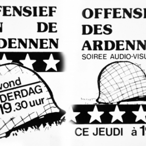 Affiche 1984-85 pour "Houffalize se souvient"