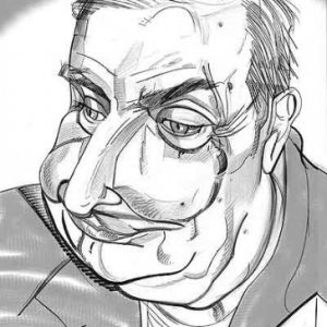 Claude Chabrol caricature de Christian Jacot Claude Chabrol caricature de Christian Jacot