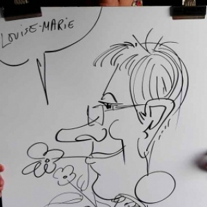 Caricature mariage LEMAITRE-TOUSSAINT Caricature mariage LEMAITRE-TOUSSAINT