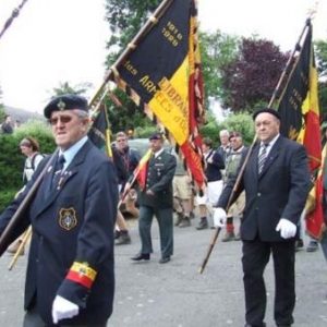 MESA, 2007, Arrivee de la Marche Europeenne du souvenir et de l amitie a Bastogne
