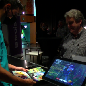 un ‘PhotoBooth’ pour se prendre en photo originale dans la cadre d’un tableau de grand Maître