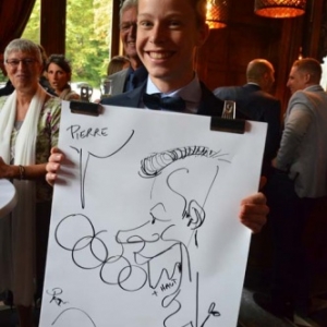 Caricature mariage Émilie et Vincent Caricature mariage Émilie et Vincent