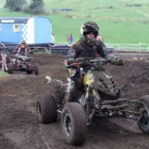 1ere manche du championnat de Belgique de Quad Cross 