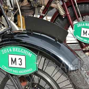 plaque du Circuit des Ardennes