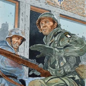 video-Illustration de Philippe Jarbinet pour le Bastogne War Museum 
