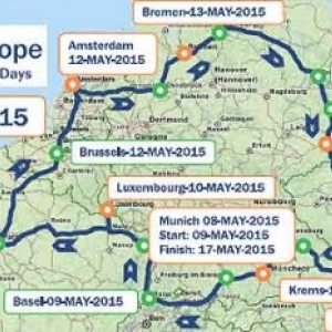 Le rallye europeen E-Mobility