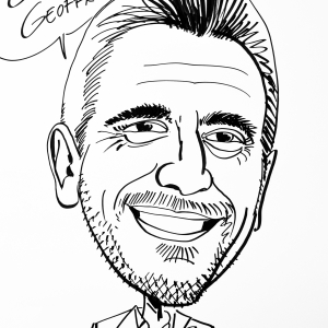 Geoffrey Geets, caricature