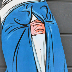 La Sainte Vierge Marie,creche de noel