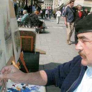 Clovis Grandhenry, artiste  peintre, 