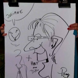 Caricature mariage LEMAITRE-TOUSSAINT Caricature mariage LEMAITRE-TOUSSAINT