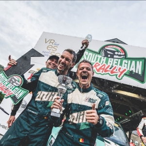 Ghislain de Mévius premier vainqueur du South Belgian Rally !