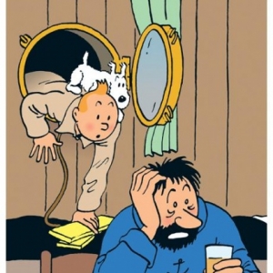 Tonnerre de Brest, au Musee Herge