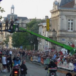 La presse couvre l'evenement