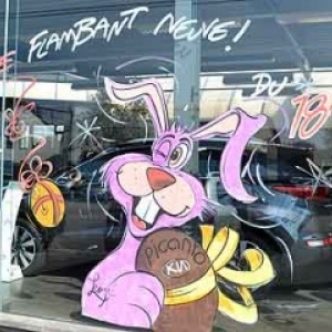 nouvelle KIA vitrine pour PAQUES
