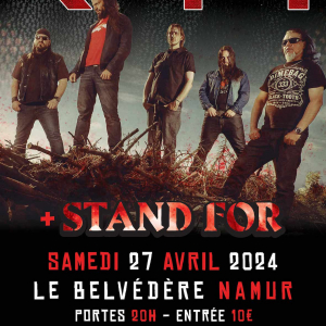 27/04/24 Komah & Stand For @Namur : Belvédère