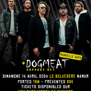 14/04/24 Sidilarsen & Dogmeat @Namur : Belvédère
